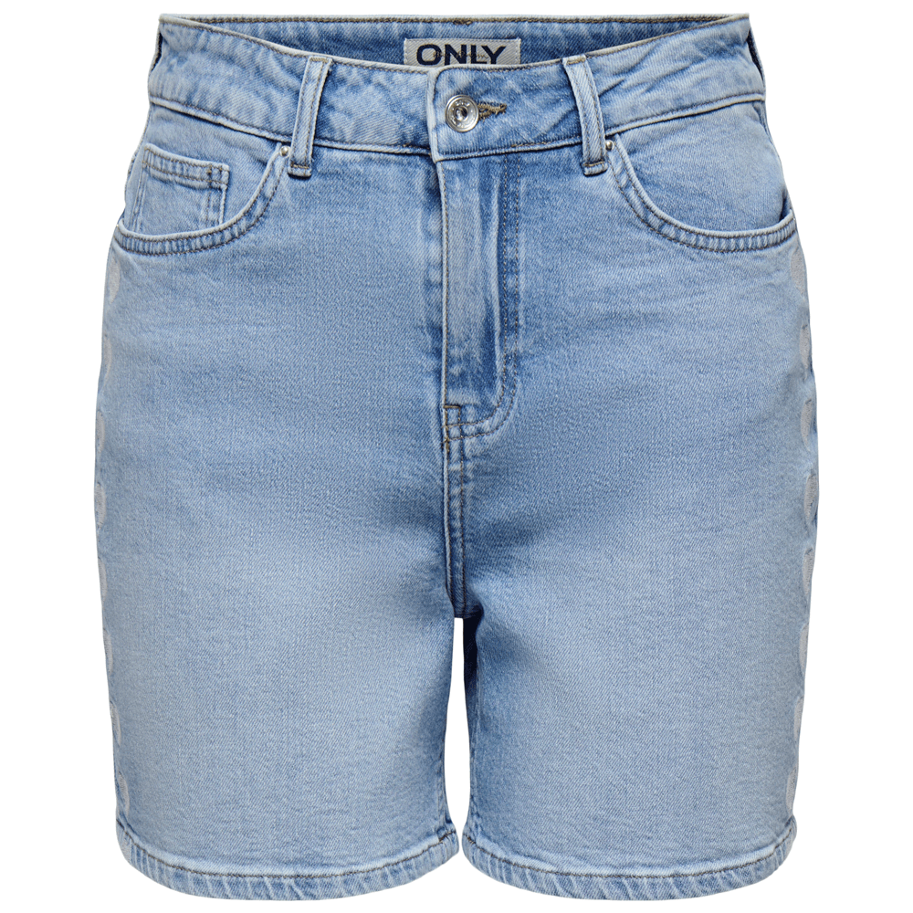 Only Josephine Stretch Embroidered Shorts